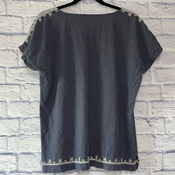 J. Jill Pure Jill Embroidered Dolman Tunic - Picture 14 of 15